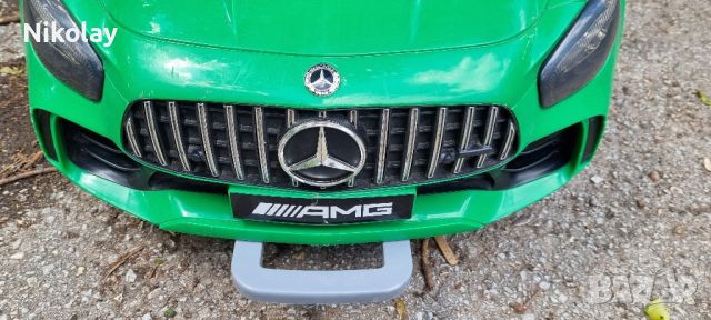 Акумулаторна кола Mercedes-Benz AMG GT-R(нов акумулатор), снимка 7 - Коли, камиони, мотори, писти - 45470392