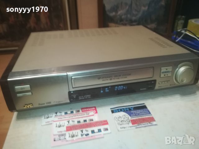 JVC HR-S9400Е SUPER VHS-MADE IN GERMANY 1407241131, снимка 5 - Плейъри, домашно кино, прожектори - 46574232