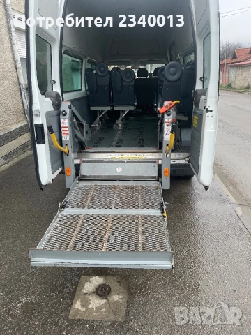 Ford transit 2.2 140k инвалиден 8+1 АС, снимка 2 - Бусове и автобуси - 52867212