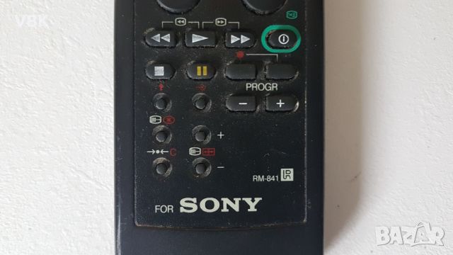 ДИСТАНЦИОННО УПРАВЛЕНИЕ SONY RM-841 ORIGINAL , снимка 2 - Дистанционни - 45454040