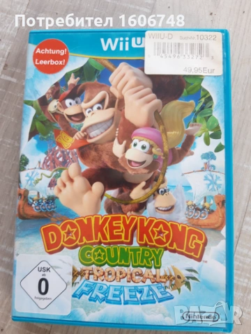 Игра за Nintendo Wii-U Donkey Kong Country