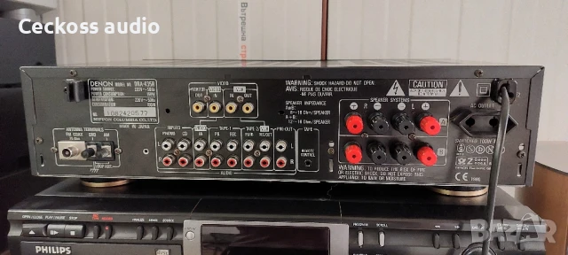 Стерео ресивър DENON DRA-435 , снимка 5 - Ресийвъри, усилватели, смесителни пултове - 50663055