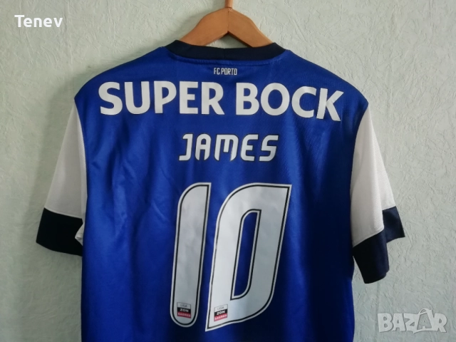 Porto James Nike 2012/2013 оригинална тениска фланелка Порто Хамес Родригес L/XL екип , снимка 3 - Тениски - 49335911