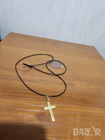 Бронзов православен кръст  за кръщене или подарък за да ви пази и закриля ., снимка 2 - Колиета, медальони, синджири - 52093310