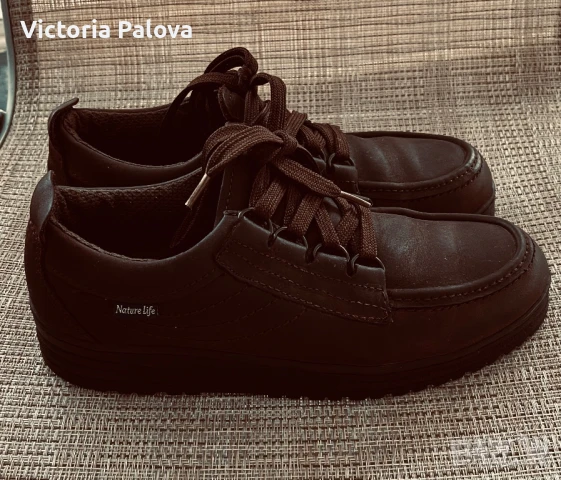 Скъпи топли обувки NATUR LIFE естествена кожа , снимка 5 - Дамски ежедневни обувки - 51310948