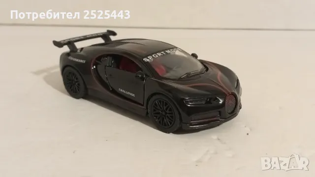 Метална Количка - Нова - Bugatti, снимка 2 - Колекции - 49145329