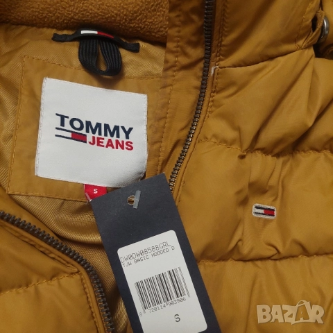 Пухено яке Tommy Jeans Размер S, снимка 9 - Якета - 51914044
