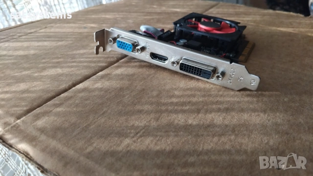 Видео карта NVidia GeForce Palit GT710 HDMI 2048MB GDDR3 64bit PCI-E, снимка 3 - Видеокарти - 54017688