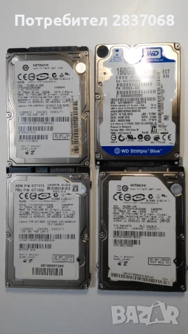 HDD за лаптоп, снимка 2 - Твърди дискове - 51236324