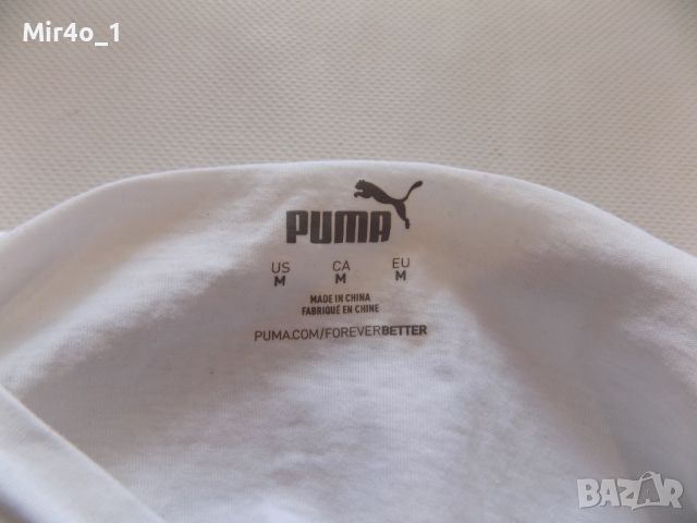 Тениска puma mercedes amg потник блуза фанела оригинал спортна авто мото мъжка M, снимка 5 - Тениски - 45935457
