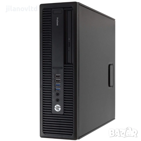 Компютър HP 600 G2 i5-6500 8GB 256GB SSD SFF с Windows 10 / 11, снимка 2 - Работни компютри - 50842007