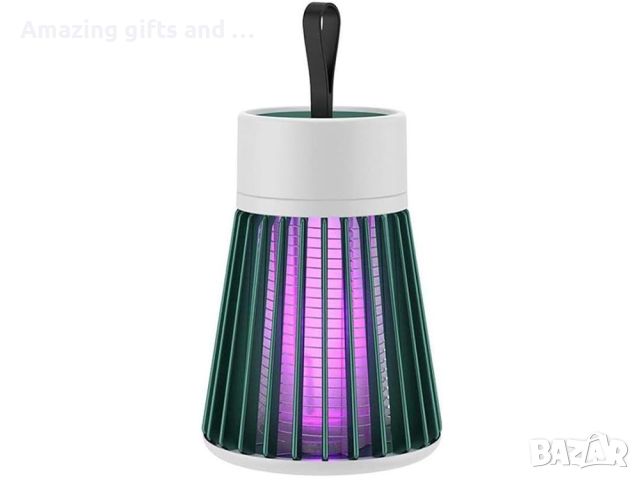 Преносима UV инсектицидна лампа за комари електрически капан за насекоми, снимка 2 - Къмпинг осветление - 45656419