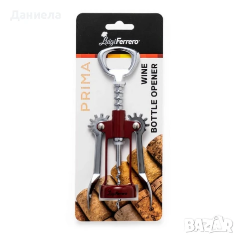 Тирбушон Luigi Ferrero Prima FR-4824, снимка 3 - Аксесоари за кухня - 51118044