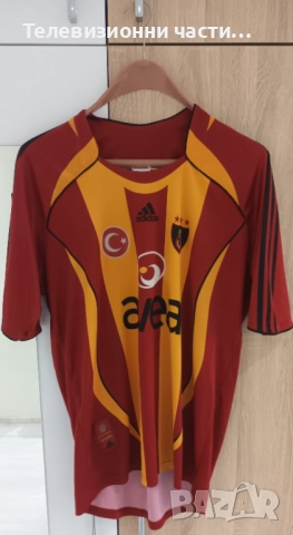 Футболна тениска на Галатасарай от сезон 2006/2007 Adidas размер L рядък модел
