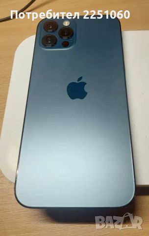 Най-ниска цена! iPhone 12 Pro ОТЛИЧЕН 256GB 91% BH Pacific Blue, снимка 3 - Apple iPhone - 45201221