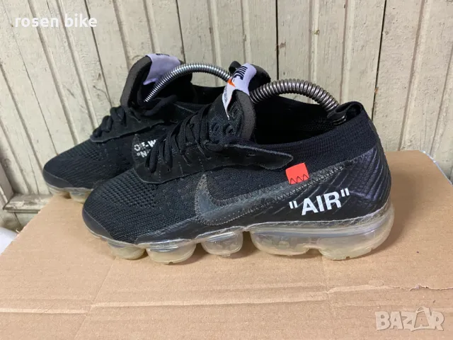 ''Nike Air VaporMax Off-White Black''оригинални маратонки 40 номер, снимка 6 - Маратонки - 47770293