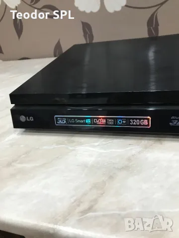 LG blu-ray 3D DVD player 320gb hdd, снимка 4 - Плейъри, домашно кино, прожектори - 48298313