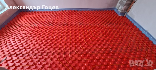 Доставка и монтаж на подово отопление