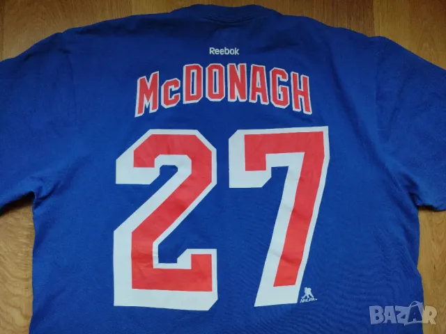 NHL / New York Rangers / Reebok - #27 Ryan McDonagh - хокейна тениска, снимка 4 - Тениски - 47249582