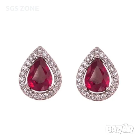 Сребърен Пръстен с Рубин/Син Сапфир/Жълт Сапфир, снимка 11 - Пръстени - 49870842