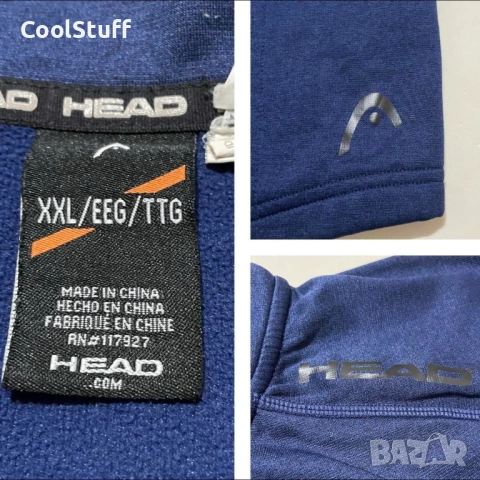 Спортна Блуза Head Размер XXL, снимка 3 - Блузи - 53926789