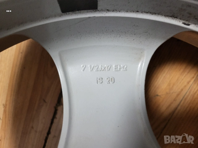 Bmw 17" 5x120 с гуми 225/50/17 оригинални джанти, снимка 9 - Гуми и джанти - 54045447