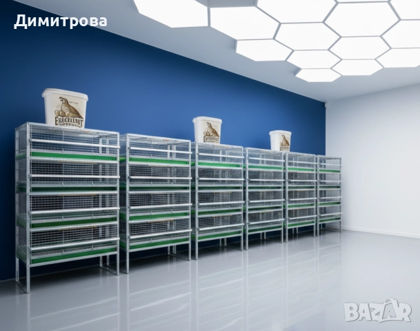 Четириетажни клетки за пъдпъдъци, снимка 2 - За птици - 49356634