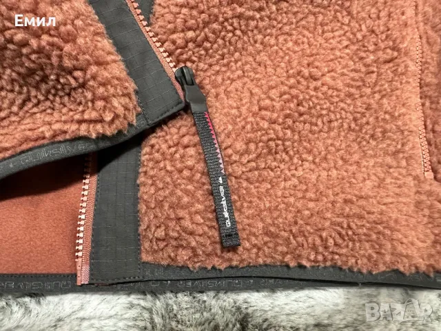 Ново яке Quilsilver Zip Up Sherpa Fleece, Размер XL, снимка 8 - Якета - 47209672