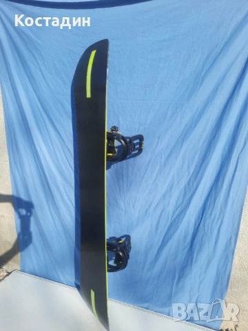 Сноуборд 162см. Salomon Huck Knife RTL Wide с автомати, снимка 11 - Зимни спортове - 52588951