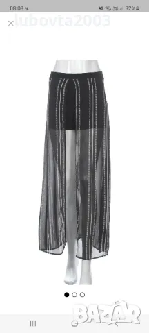 S/M Дамски къси панталони с дълга пола