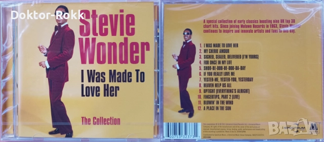 Stevie Wonder –  оригинални и неофициални дискове, снимка 4 - CD дискове - 47123501
