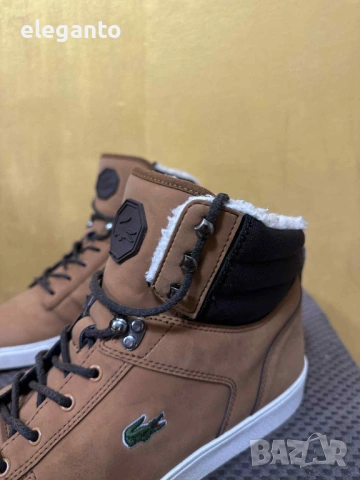 Мъжки кожени зимно обувки LACOSTE Orelle Put 2 Honey , 46 размер, снимка 6 - Други - 53134879