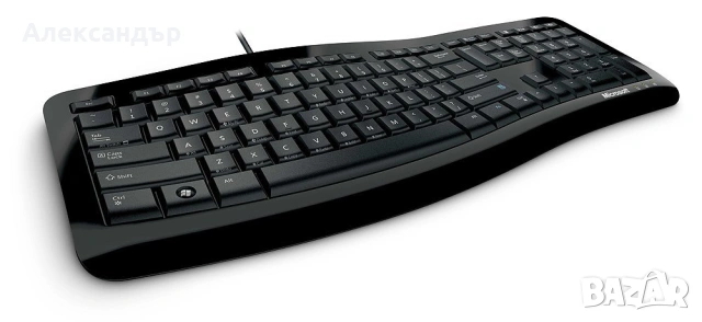 Microsoft Comfort Curve Keyboard 3000 DE Layout Клавиатура Немска подредба *Като нова!