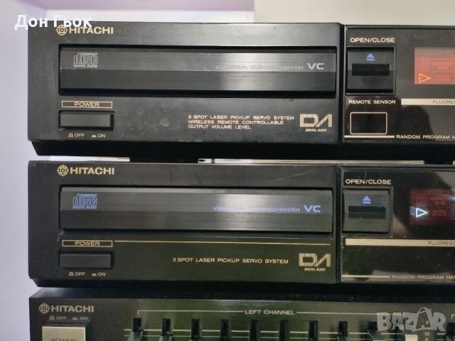 CD плеъри Hitachi DA 400/405, снимка 4 - Ресийвъри, усилватели, смесителни пултове - 46676740