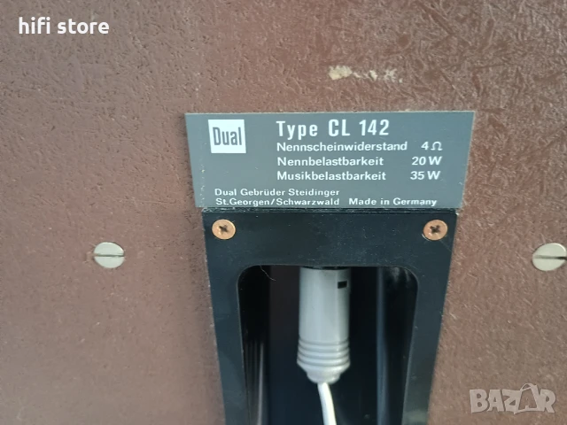Dual cl-142, снимка 10 - Тонколони - 51398780