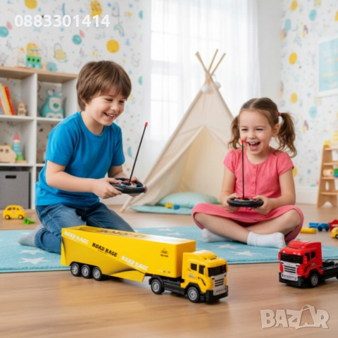 Тир Камион с дистанционно управление , снимка 5 - Коли, камиони, мотори, писти - 52459182