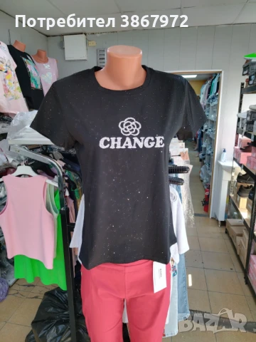 Дамска тениска със  ламе , снимка 1