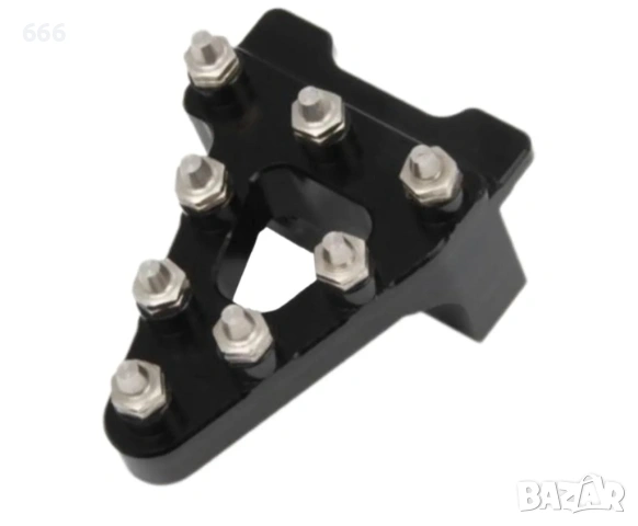 Стъпка за педала на задната спирачка, Подходяща за повечето питбайкове