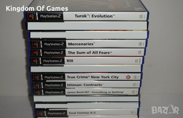 Игри за PS2 Turok Evolution/Mercenaries/XIII/Hitman Contracts/Final Fantasy X-2/The Sum Of All Fears, снимка 16 - Игри за PlayStation - 43824801