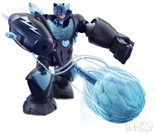 Играчка робот Hasbro PJ Masks Robo-Catboy със светлини, снимка 2 - Образователни игри - 45315414