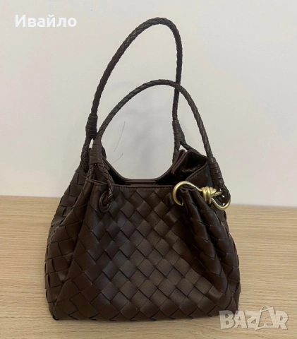 Чанта естествена кожа  тип bottega veneta, снимка 3 - Чанти - 52569048