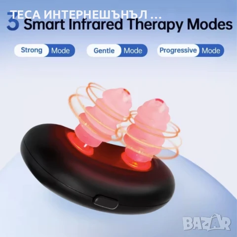 Red Light Therapy Назална Терапия с 660nm Червена Светлина – Натурално Облекчение за Дишането, снимка 4 - Медицинска апаратура - 50906135