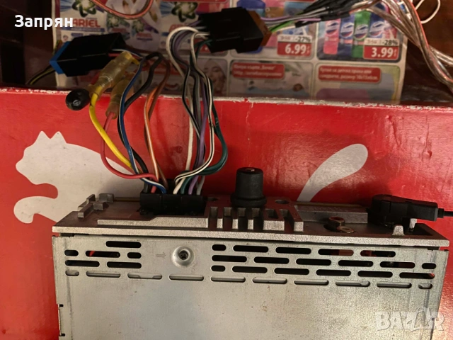 Авто Сд МП3 плеър Сони/Sony CDX-GT 222 Сд/Мп3/АУХ, снимка 6 - Аудиосистеми - 53103256