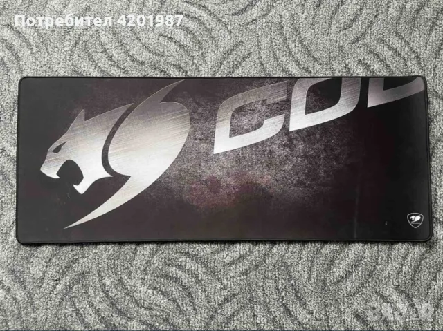 Mouse pad gamer - Cougar, снимка 1 - Геймърски - 48018898