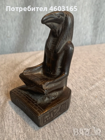 египетска статуетка Thoth, снимка 2 - Статуетки - 52975896