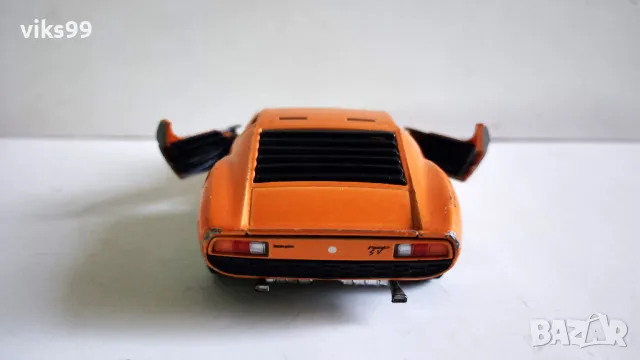 1971 Lamborghini Miura P400 SV 1:34 KiNSMART KT5390 , снимка 4 - Колекции - 49208281