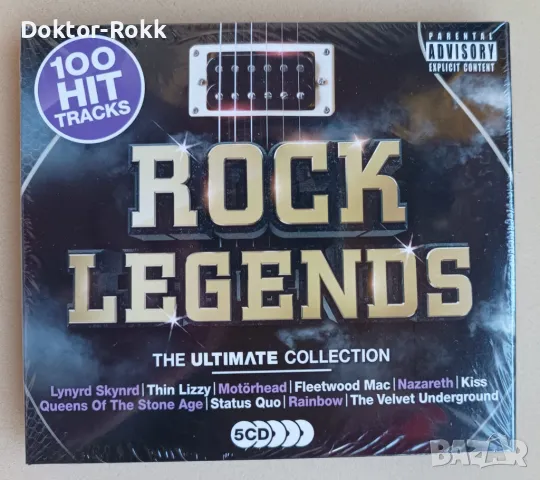 Various Artists - Rock Legends (The Ultimate Collection) (2018, 5 CD), снимка 1 - CD дискове - 47077920