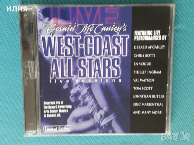 Gerald McCauley's West-Coast All Stars – 2004 - Live Sessions(CD+DVD)(Fusion,Jazz-Funk,Smooth Jazz)