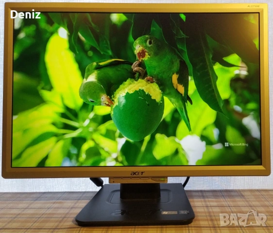 Монитор: Acer AL2216W, снимка 15 - Монитори - 53635712