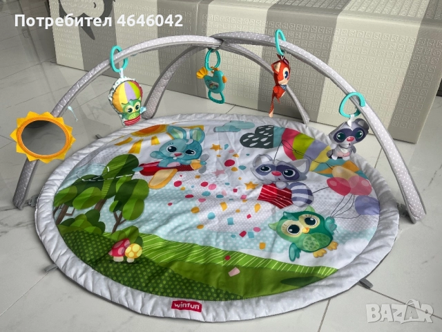 Активна гимнастика за бебе Winfun, снимка 2 - Играчки за стая - 52348811